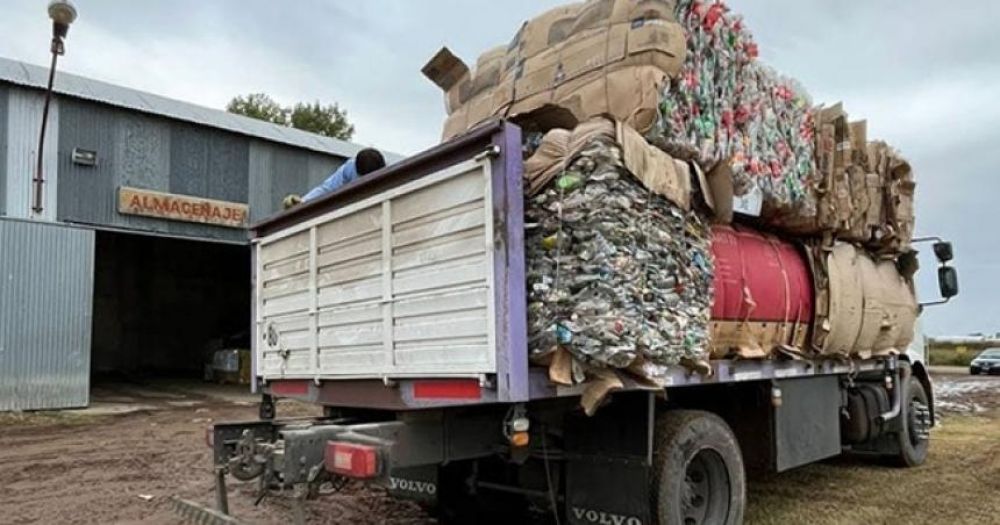 En Intendente Alvear procesan seis toneladas de residuos diarios