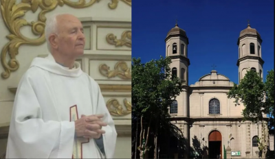 Celebran los 50 aos como sacerdote del Padre Francisco: a San Vicente lleg en 1990