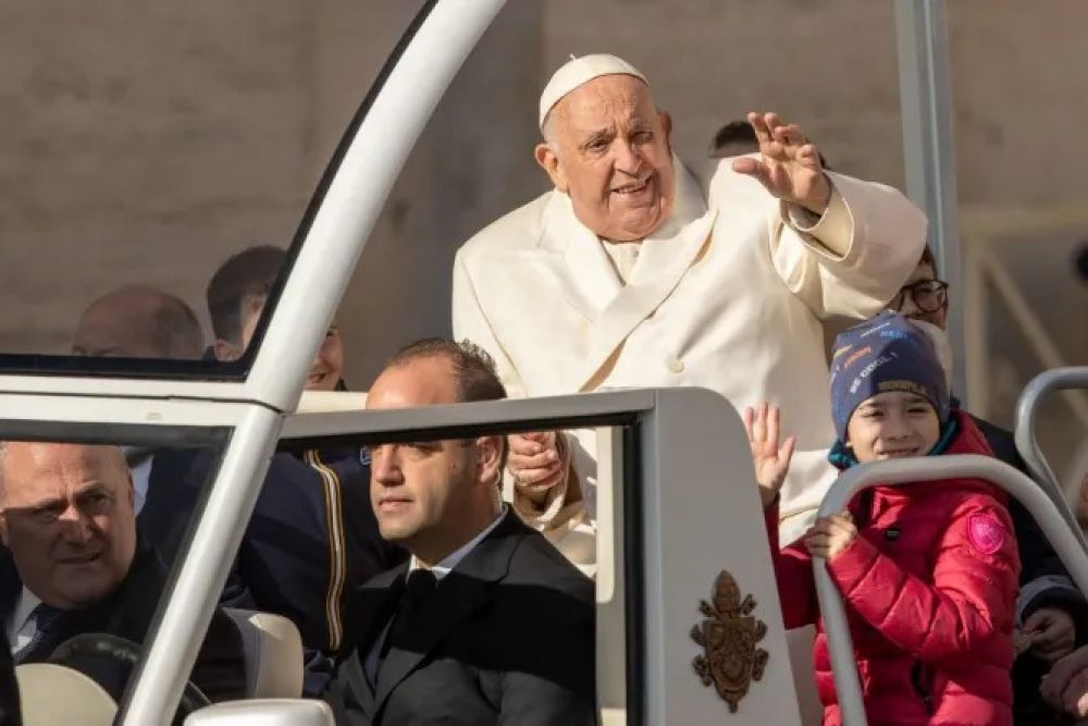Papa Francisco: El cristiano nunca est slo, cuenta con la asistencia especial del Espritu Santo