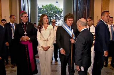 Al final, Milei encabezar el tedeum por el 25 de Mayo en la catedral de Buenos Aires