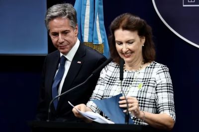 Diana Mondino se rene con Antony Blinken en Washington para profundizar la relacin bilateral entre Argentina y Estados Unidos
