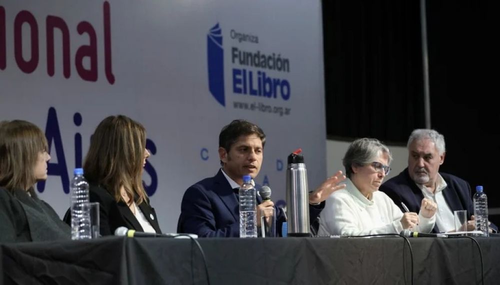 Kicillof volvi a mostrar su apoyo a la universidad pblica y anunci que en PBA continuarn las obras