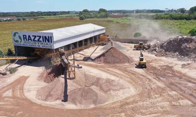 Reciclado de materiales de construccin: Procesamos 700 toneladas diarias