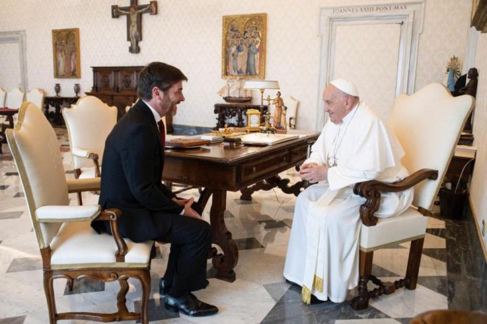 El titular de la Asociaci�n de Magistrados y el Papa hablaron sobre la Justicia