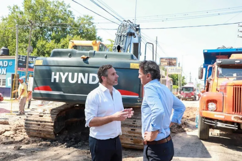 Federico Achval se suma a Katopodis para reclamar por las obras frenadas