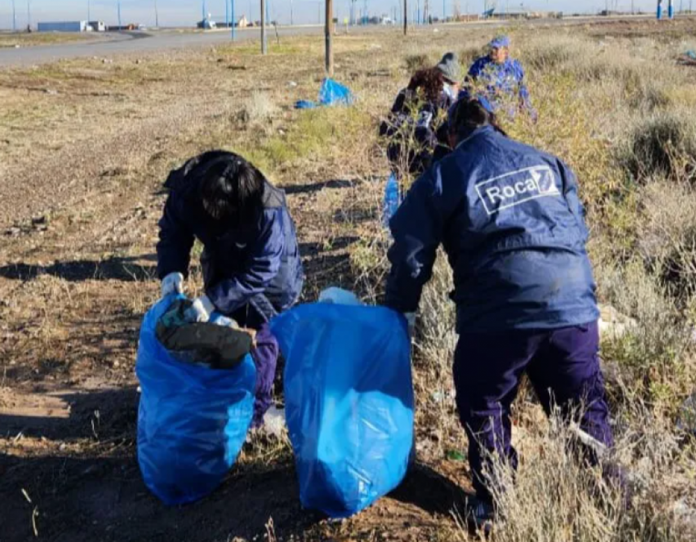 Erradicacin de basurales clandestinos en Roca