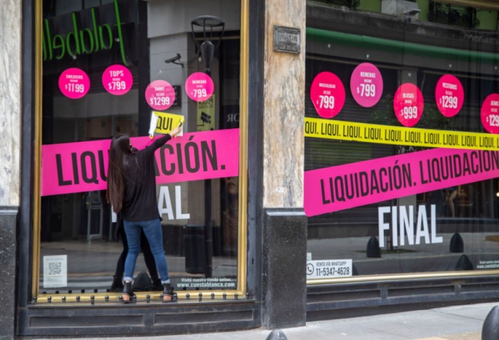 Motosierra y licuadora: creci� 30% la cantidad de locales vac�os desde diciembre