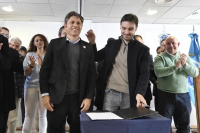 Ms que una foto: Axel Kicillof e Ignacio Torres amplan acuerdos de gestin y convocan a otros gobernadores