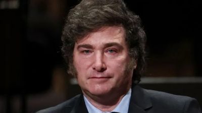 Javier Milei se reuni� con empresarios espa�oles en la embajada argentina en Madrid