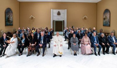La UOLRA particip de un encuentro con el Papa Francisco en Roma