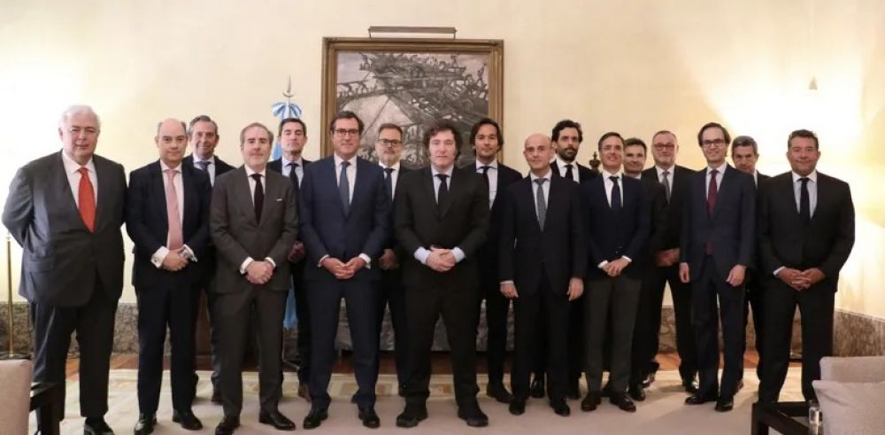 Las empresas espaolas que se reunieron con Javier Milei condenaron los ataques a Pedro Snchez