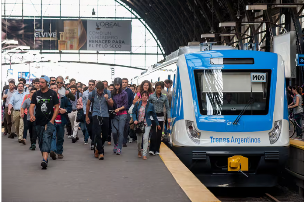 Por una protesta gremial los trenes funcionan a 30 kilmetros por hora