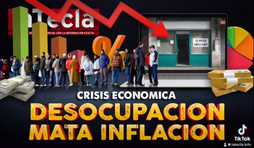 Desocupaci�n mata inflaci�n