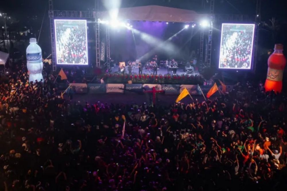 As� fue la Jornada Nacional de la Juventud que reuni� a m�s 30.000 j�venes en Honduras