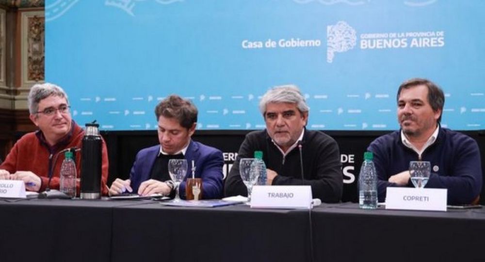 Kicillof y Correa encabezaron la reunin plenaria de la Copreti