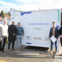 PAE entreg una estacin de reciclado para una ciudad cordillerana de Chubut