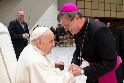 Jorge Garca Cuerva, el discpulo del papa Francisco detrs de la foto de la catedral/comedor