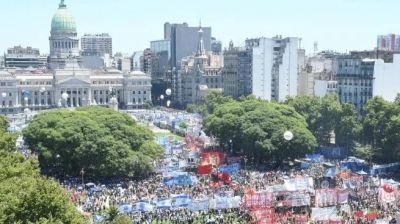 Marcha contra la ley Bases: sindicatos de la CGT se movilizarn el mircoles al Congreso