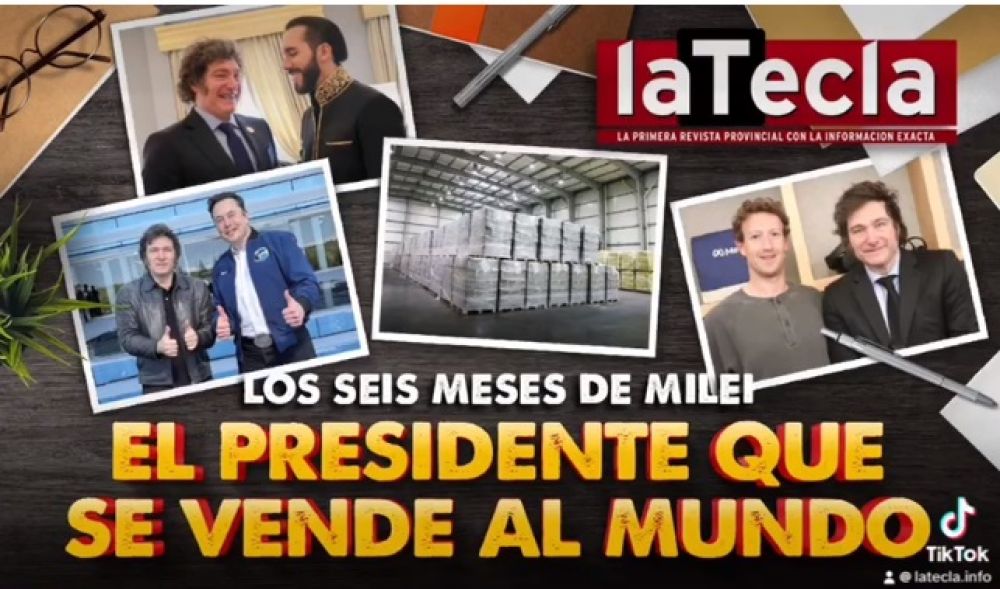 El presidente que se vende al mundo
