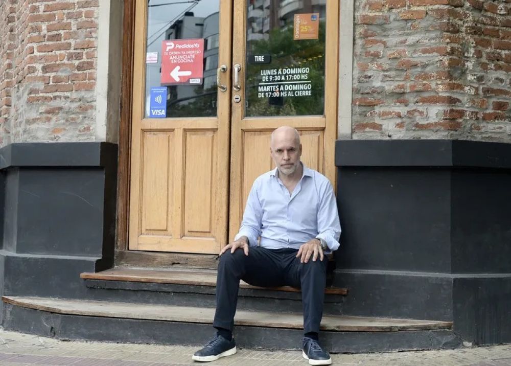 Desde el llano, Horacio Rodr�guez Larreta apuesta a subirse a la tendencia anticasta