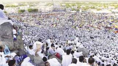 Hajj 2024: los peregrinos suben al Monte Arafat