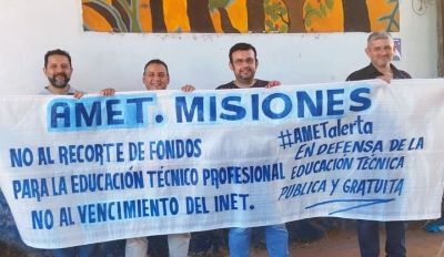 AMET Misiones resalt sus logros en defensa de la Educacin Tcnica y el Salario Docente
