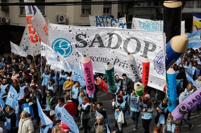 SADOP rechaza proyecto que declara la educacin como servicio estratgico