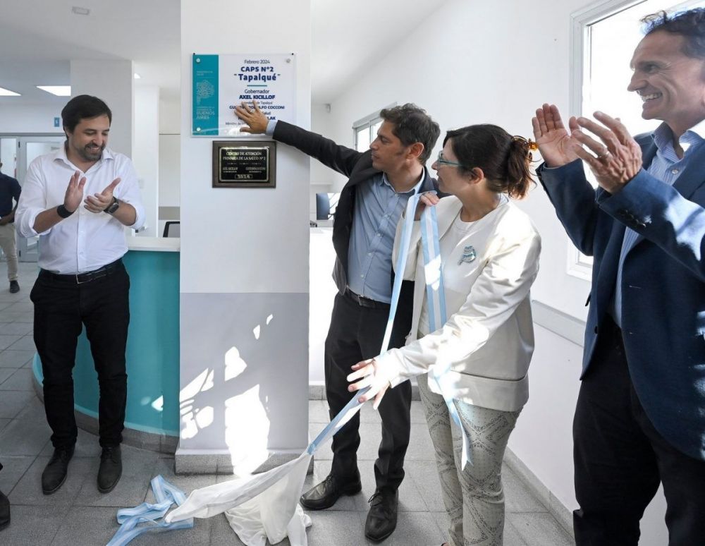 El gobierno bonaerense ya inaugur 162 centros de atencin primaria de la salud