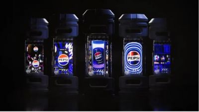 As es la lata de Pepsi que se convierte en lienzo para la creatividad gracias a su pantalla 3D