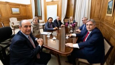 Pacto de Mayo: El gobernador Senz se reuni con Francos, Karina Milei y Caputo