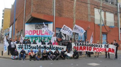 Trabajadores denuncian a Diario Popular por falta de pago y aumentos acordados pero no cumplidos