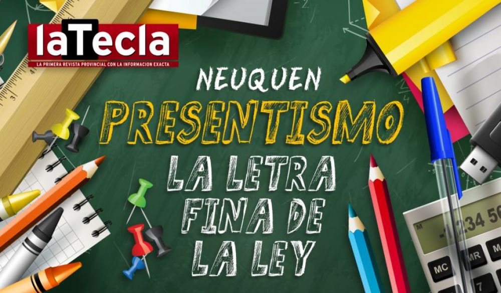 Presentismo docente en Neuqun: la letra fina de la ley