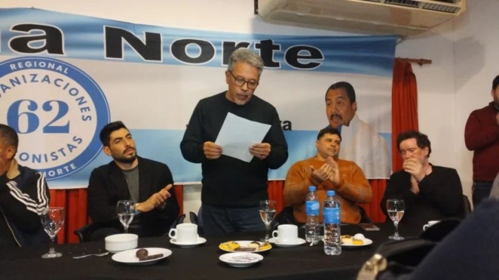 Con la presencia de Facundo Moyano, se normalizaron las 62 Organizaciones regional Zona Norte