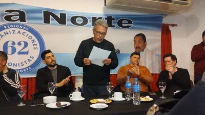 Con la presencia de Facundo Moyano, se normalizaron las 62 Organizaciones regional Zona Norte