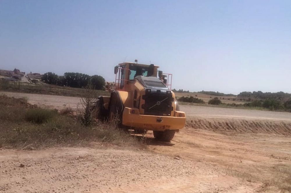 Arrancan las obras de la embotelladora de agua de Matamala