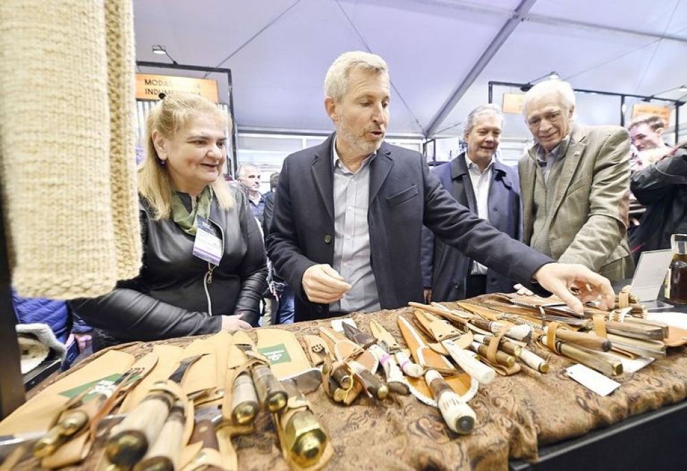 Frigerio visit la Exposicin Rural de Palermo que rene a 44 empresas entrerrianas