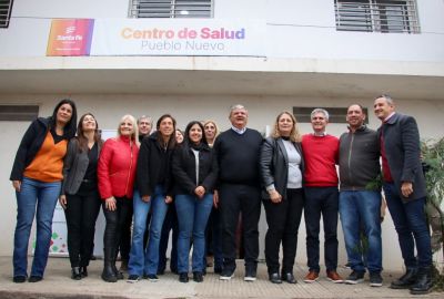 Villa Gobernador Glvez: Provincia recuper el Centro de Salud Pueblo Nuevo