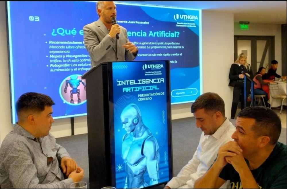 Inteligencia artificial. El gremio Uthgra de Crdoba present a su asistente inteligente Cerebro