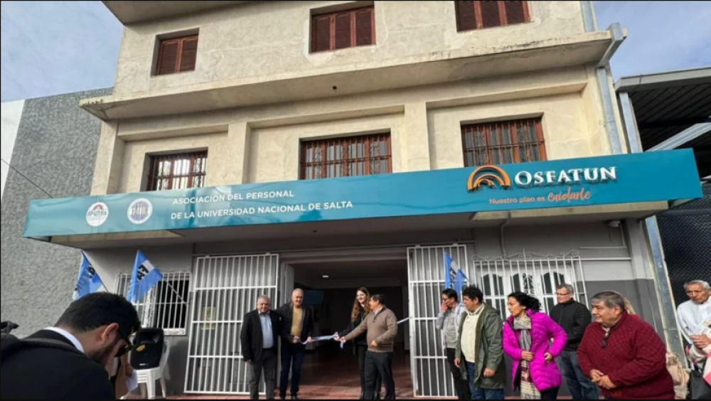 OSFATUN abri nueva oficina en la capital saltea para seguir mejorando la atencin de sus afiliados locales