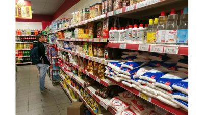 Las ventas en supermercados acumulan cinco meses de cadas sostenidas