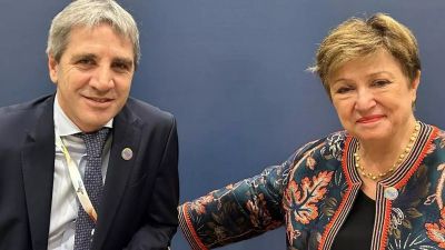 Caputo se reuni con Georgieva y la elogi en redes: La mejor directora general del FMI de todos los tiempos