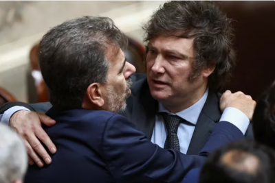 El Gobierno quiere mantener la alianza legislativa con el PRO: la conversaci�n entre Santiago Caputo y Cristian Ritondo