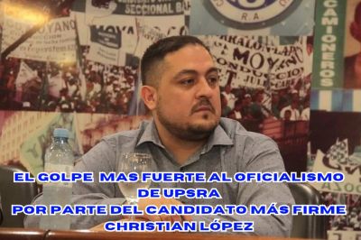 Sentencia firme, ms candidato que nunca y el golpe ms duro al oficialismo por parte de Christian Lpez