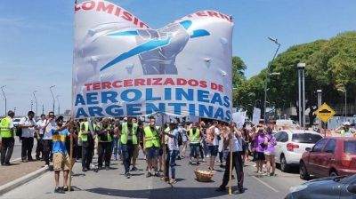 Importante fallo judicial ordena la reinstalacin de trabajadores en GPS, tercerizada de Aerolneas Argentinas