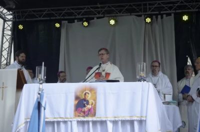 Mons. Garca Cuerva, en San Cayetano: 'Que la intencin de todos sea un pueblo unido'