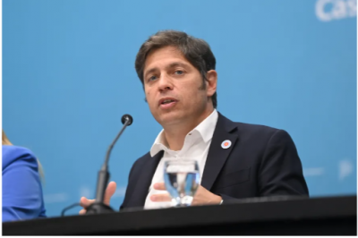 Kicillof consolida el supervit de las cuentas provinciales con el manual de Javier Milei