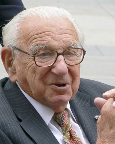 12 de agosto nace: Sir Nicholas Winton (1909-2015), salv a 670 nios judos de la muerte a manos de la Alemania nazi