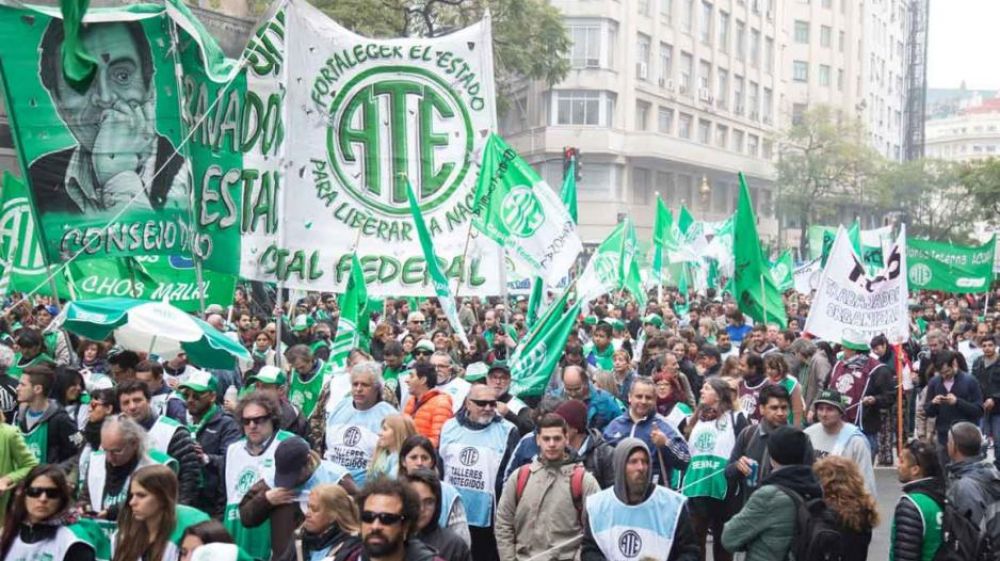 Estatales realizar�n una jornada de protesta por aumento salarial y condiciones laborales en CABA