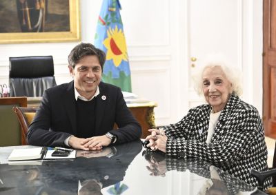 Kicillof y Estela de Carlotto crearn una Unidad Provincial Especializada para la bsqueda de personas apropiadas durante la dictadura