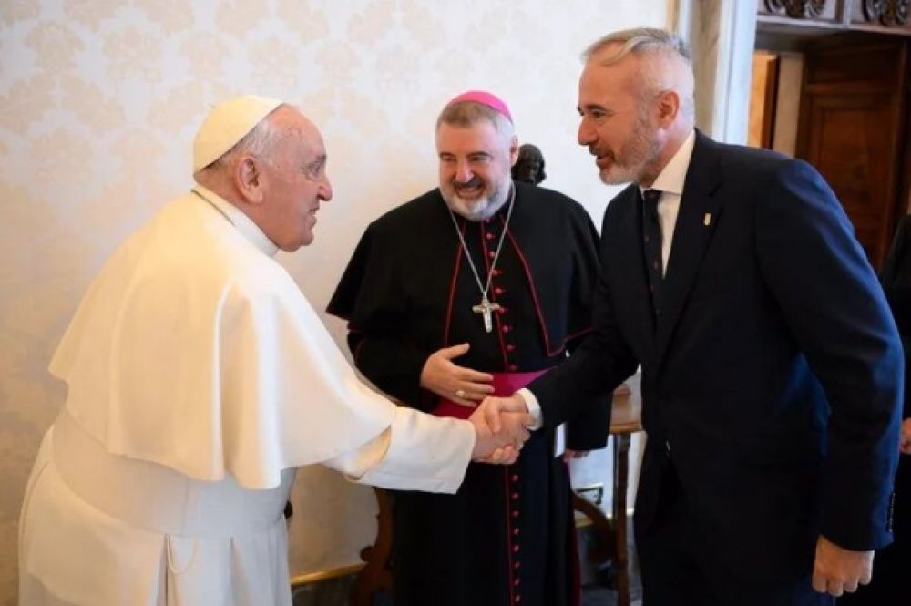 El Papa Francisco transmite al presidente de Arag�n su preocupaci�n por la situaci�n en Venezuela